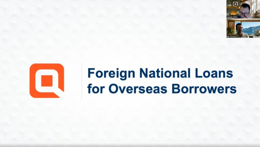 Foreign National Loans for Overseas Borrowers